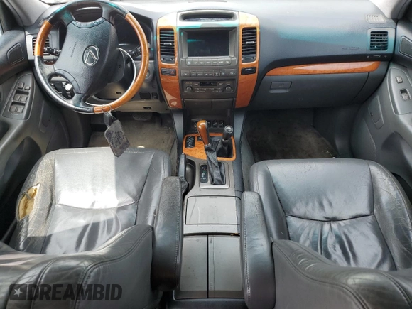 2004 Lexus GX 470 with VIN JTJBT20X040051123, listed as a Copart auction lot 56926705 with 258,751 mi miles and Clean Title. Bid and sale history available at DreamBid. Image 8.