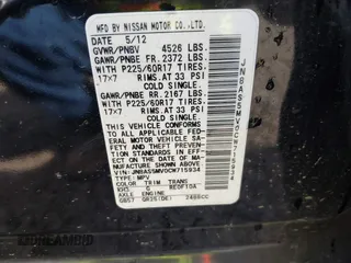 2012 Nissan Rogue S z VIN JN8AS5MV0CW715934, wystawiony jako IAAI lot #42104457 z przebiegiem 138 364 mil mil oraz . Historia ofert i sprzedaży dostępna na DreamBid. Obrazek 9.