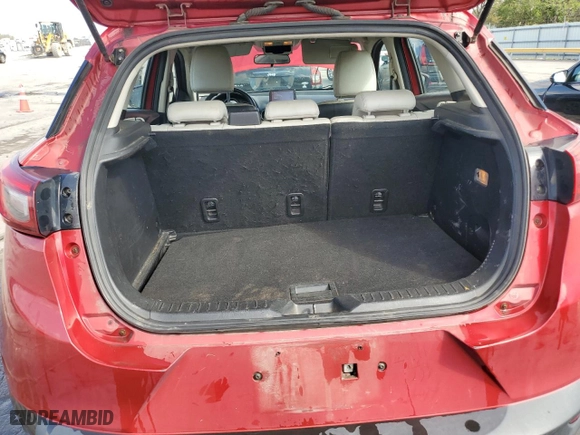 2018 Mazda CX-3 Grand Touring with VIN JM1DKFD70J0323973, listed as a Copart auction lot 73379484 with 127,773 mi miles and Salvage Title. Bid and sale history available at carsss.com. Image 13.