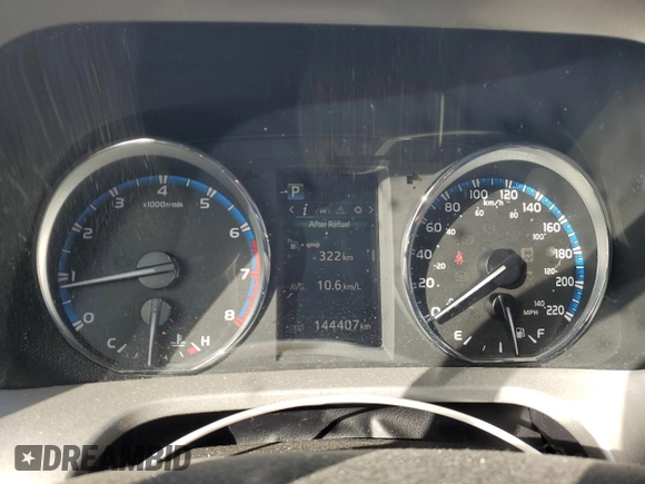2017 Toyota RAV4 LE with VIN 2T3BFREV9HW651814, listed as a Copart auction lot 47634475 with 144,407 mi miles and Salvage Title. Bid and sale history available at carsss.com. Image 9.