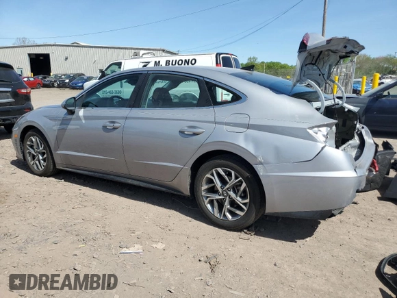 2023 Hyundai Sonata SEL z VIN KMHL64JA0PA269996, wystawiony jako Copart lot #54908345 z przebiegiem 15 634 mil mil oraz Szkody całkowita. Historia ofert i sprzedaży dostępna na DreamBid. Obrazek 2.