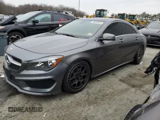 2016 Mercedes-Benz CLA 250 with VIN WDDSJ4GB9GN349133, listed as a Copart auction lot 38463464 with 85,074 mi miles and . Bid and sale history available at DreamBid. Image 1.