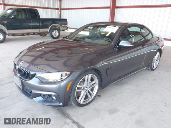 2018 BMW 4 Series 440i with VIN WBA4Z5C50JEE16887, listed as a IAAI auction lot 42218397 with 50,939 mi miles and . Bid and sale history available at DreamBid. Image 17.