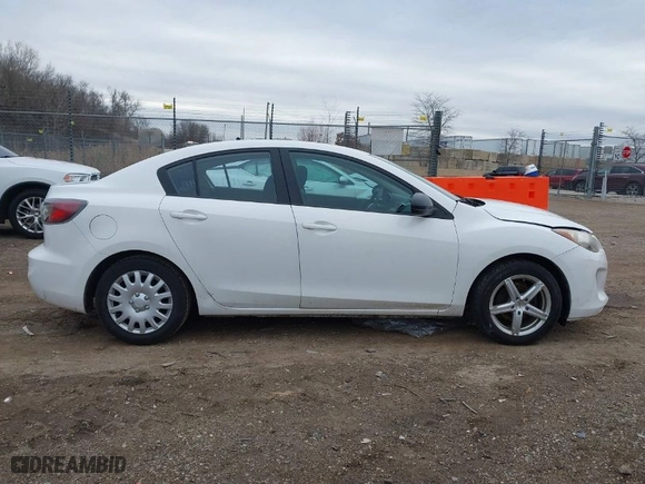 2012 Mazda Mazda3 i Sport with VIN JM1BL1UF7C1557054, listed as a IAAI auction lot 41505753 with NaN miles. Bid and sale history available at carsss.com. Image 13.