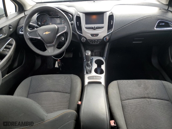 2017 Chevrolet Cruze LS with VIN 1G1BC5SM1H7169176, listed as a Copart auction lot 47208645 with 75,845 mi miles and Salvage Title. Bid and sale history available at carsss.com. Image 8.
