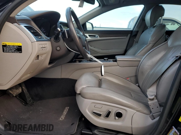 2017 Genesis G80 Ultimate z VIN KMHGN4JF5HU173426, wystawiony jako Copart lot #85953654 z przebiegiem 125 389 mil mil oraz Szkoda całkowita • Salvage title. Historia ofert i sprzedaży dostępna na DreamBid. Obrazek 7.