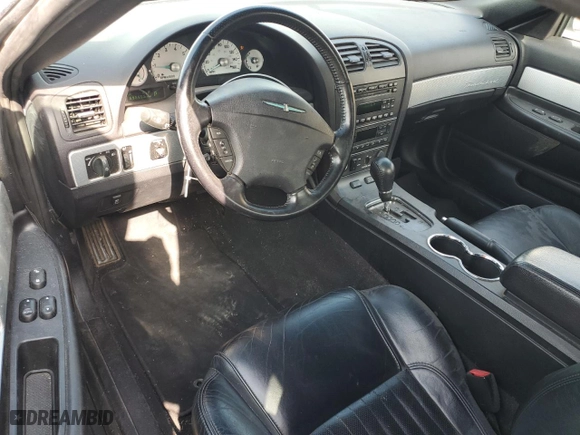 2004 Ford Thunderbird Deluxe with VIN 1FAHP60A14Y103516, listed as a Copart auction lot 52055585 with 69,655 mi miles and Salvage Title. Bid and sale history available at carsss.com. Image 8.