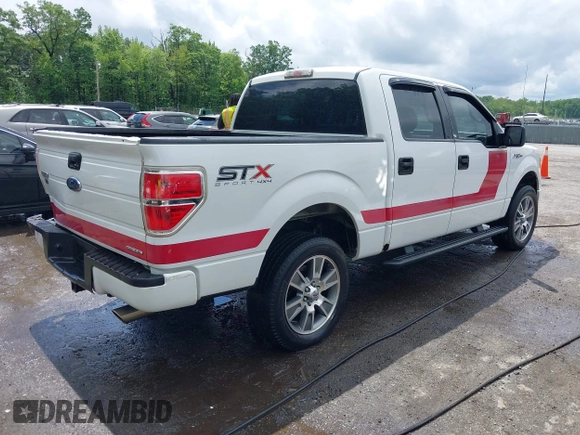 2014 Ford F-150 XL with VIN 1FTFW1EF9EFC63944, listed as a IAAI auction lot 42214453 with 252,127 mi miles and . Bid and sale history available at DreamBid. Image 4.