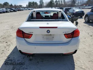 2015 BMW 4 Series 428i xDrive with VIN WBA3T1C5XFP820696, listed as a Copart auction lot 50209925 with 123,416 mi miles and Clean Title. Bid and sale history available at carsss.com. Image 6.