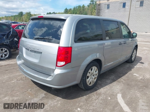 2019 Dodge Grand Caravan SE with VIN 2C4RDGBG6KR573282, listed as a IAAI auction lot 42222005 with 136,470 mi miles and . Bid and sale history available at DreamBid. Image 4.