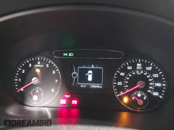 2016 Kia Sorento LX with VIN 5XYPGDA39GG170291, listed as a IAAI auction lot 42045883 with 136,848 mi miles. Bid and sale history available at carsss.com. Image 7.