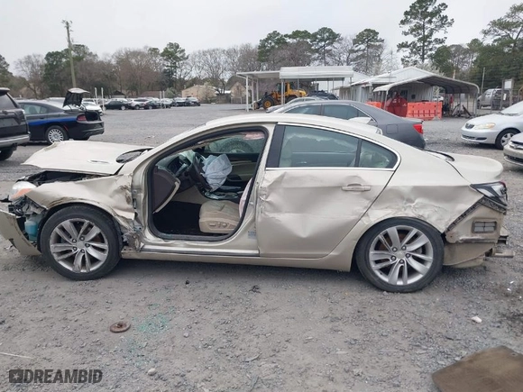 2015 Buick Regal with VIN 2G4GK5EX1F9127359, listed as a IAAI auction lot 41721519 with 115,391 mi miles. Bid and sale history available at carsss.com. Image 14.