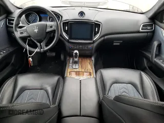2017 Maserati Ghibli S Q4 with VIN ZAM57RTL6H1199004, listed as a Copart auction lot 46513193 with 53,767 mi miles. Bid and sale history available at carsss.com. Image 8.