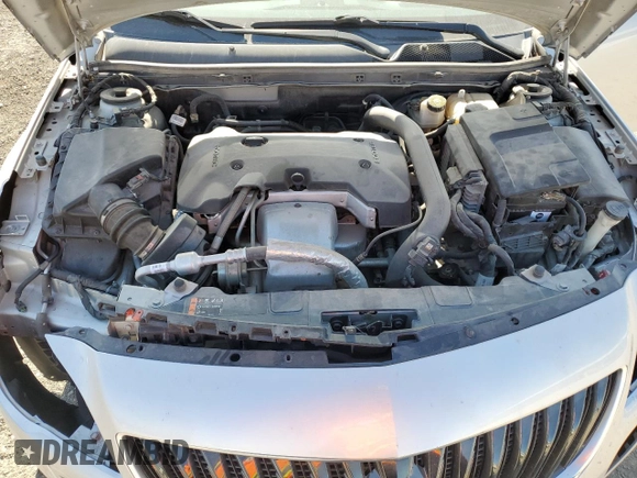 2017 Buick Regal GS with VIN 2G4GU5GX6H9178236, listed as a Copart auction lot 50429935 with 133,862 mi miles and Salvage Title. Bid and sale history available at DreamBid. Image 11.