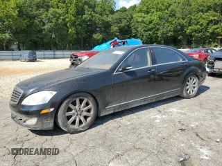 2007 Mercedes-Benz S-Class 5.5L V8 with VIN WDDNG71X87A029634, listed as a Copart auction lot 66545494 with 0 mi miles and Clean Title. Bid and sale history available at carsss.com. Image 1.