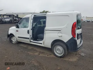 2021 Ram ProMaster City Cargo Tradesman with VIN ZFBHRFAB0M6U52709, listed as a Copart auction lot 73232844 with Not Provided miles and Salvage Title. Bid and sale history available at DreamBid. Image 2.