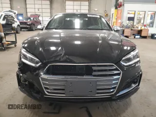 2018 Audi S5 Prestige z VIN WAU24GF50JN013082, wystawiony jako Copart lot #85085504 z przebiegiem 55 261 mil mil oraz Szkoda całkowita • Salvage title. Historia ofert i sprzedaży dostępna na DreamBid. Obrazek 5.