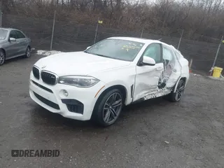 2016 BMW X6 M with VIN 5YMKW8C50G0R43150, listed as a IAAI auction lot 41463258 with 81,202 mi miles. Bid and sale history available at carsss.com. Image 2.