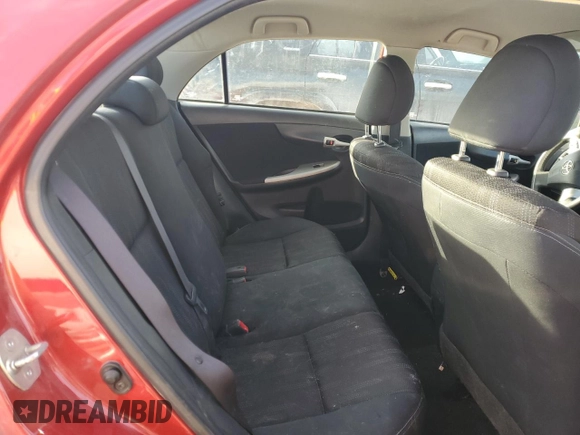 2013 Toyota Corolla L with VIN 5YFBU4EE6DP213474, listed as a Copart auction lot 46928735 with 186,514 mi miles and Salvage Title. Bid and sale history available at carsss.com. Image 10.