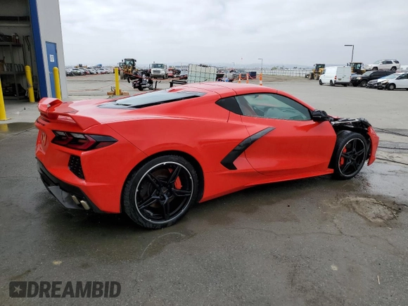 2021 Chevrolet Corvette 2LT with VIN 1G1YB2D47M5120059, listed as a Copart auction lot 78754273 with 20,419 mi miles. Bid and sale history available at carsss.com. Image 3.