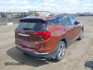 2019 GMC Terrain SLT with VIN 3GKALPEV0KL316498, listed as a IAAI auction lot 41878713 with 93,750 mi miles. Bid and sale history available at carsss.com. Image 4.