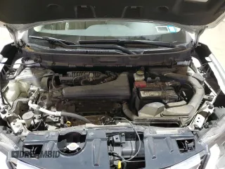 2019 Nissan Rogue SV with VIN JN8AT2MV6KW376915, listed as a Copart auction lot 52355725 with 84,630 mi miles and Salvage Title. Bid and sale history available at carsss.com. Image 12.