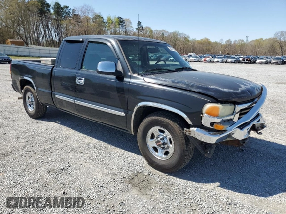 2004 GMC Sierra 1500 SLE with VIN 2GTEC19VX41275970, listed as a Copart auction lot 50577575 with 178,442 mi miles and Salvage Title. Bid and sale history available at DreamBid. Image 4.