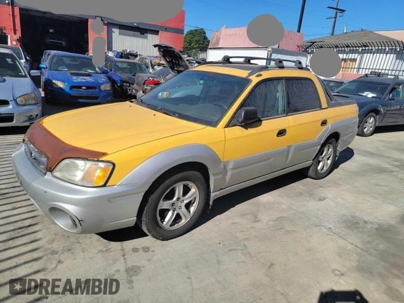 2003 Subaru Baja Special Sports с VIN 4S4BT62CX37111205, выставлен на аукционе Copart как лот 79582764 с пробегом 240 636 миль миль и Чистый • Clean title. История ставок и продаж доступна на DreamBid. Изображение 2.