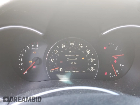 2014 Kia Sorento EX with VIN 5XYKUDA71EG531497, listed as a Copart auction lot 52368205 with 127,786 mi miles and Clean Title. Bid and sale history available at DreamBid. Image 9.