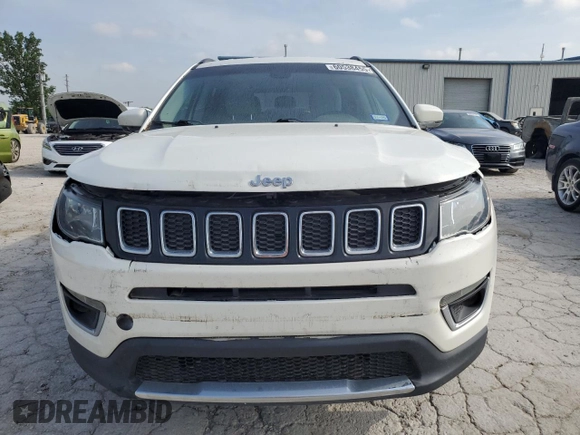 2020 Jeep Compass Limited с VIN 3C4NJDCB1LT125751, выставлен на аукционе Copart как лот 60538455 с пробегом 170 547 миль миль и Списание • Salvage title. История ставок и продаж доступна на DreamBid. Изображение 5.