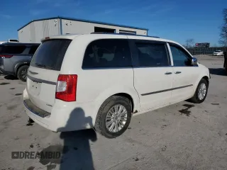 2013 Chrysler Town & Country Limited with VIN 2C4RC1GG7DR645926, listed as a Copart auction lot 46692665 with 235,185 mi miles and Salvage Title. Bid and sale history available at carsss.com. Image 3.