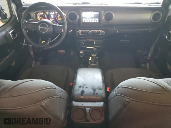 2023 Jeep Wrangler Sport with VIN 1C4HJXDG3PW670651, listed as a Copart auction lot 54013405 with 19,395 mi miles and Clean Title. Bid and sale history available at DreamBid. Image 8.