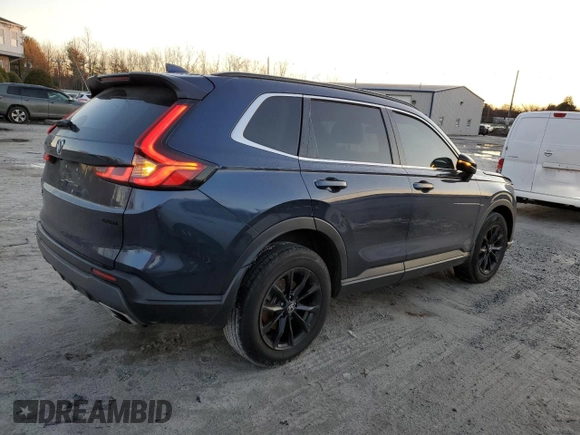 2023 Honda CR-V Sport with VIN 7FARS6H53PE039721, listed as a Copart auction lot 83942654 with 59,766 mi miles and Salvage Title. Bid and sale history available at DreamBid. Image 3.
