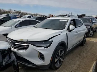 2021 Buick Envision Essence with VIN LRBFZNR46MD081778, listed as a Copart auction lot 45530475 with 39,395 mi miles and Salvage Title. Bid and sale history available at carsss.com. Image 1.