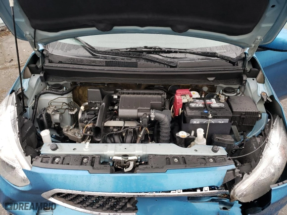 2020 Mitsubishi Mirage ES with VIN ML32A3HJ2LH003107, listed as a Copart auction lot 45206635 with 37,380 mi miles and Salvage Title. Bid and sale history available at carsss.com. Image 11.