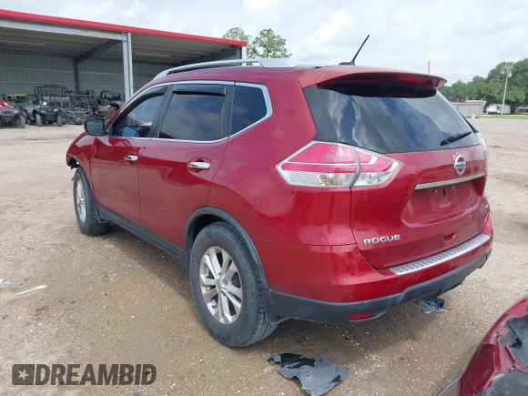 2015 Nissan Rogue S with VIN KNMAT2MT3FP511892, listed as a IAAI auction lot 42083204 with 140,022 mi miles and . Bid and sale history available at DreamBid. Image 3.