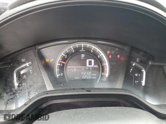 2017 Honda CR-V LX z VIN 5J6RW5H32HL003648, wystawiony jako Copart lot #58275485 z przebiegiem 142 726 mil mil oraz Szkoda całkowita • Salvage title. Historia ofert i sprzedaży dostępna na DreamBid. Obrazek 9.
