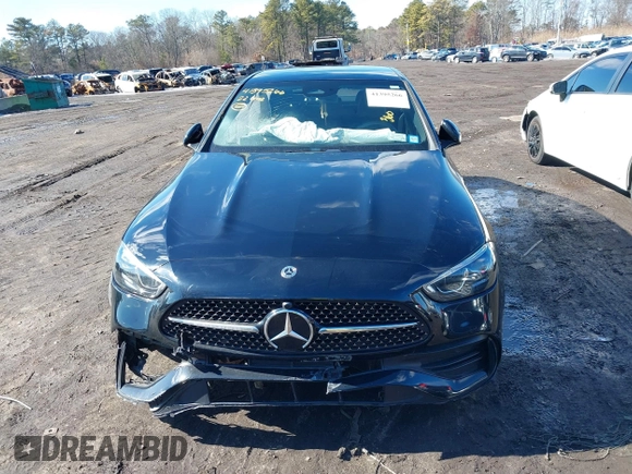 2022 Mercedes-Benz C 300 with VIN W1KAF4HBXNR044290, listed as a IAAI auction lot 41395266 with 14,134 mi miles and . Bid and sale history available at DreamBid. Image 12.