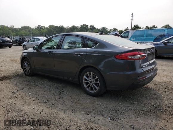 2020 Ford Fusion SE with VIN 3FA6P0HD0LR249194, listed as a Copart auction lot 59510625 with 74,932 mi miles and Salvage title. Bid and sale history available at DreamBid. Image 2.