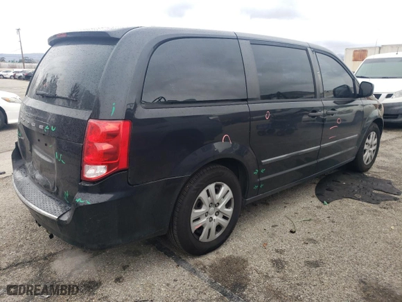 2015 Dodge Grand Caravan SE Plus with VIN 2C4RDGBG8FR511260, listed as a Copart auction lot 47691265 with 178,400 mi miles and Salvage Title. Bid and sale history available at carsss.com. Image 3.