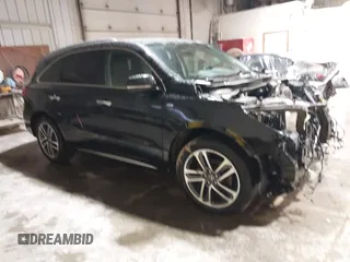 2017 Acura MDX Sport Hybrid w/Advance Pkg with VIN 5FRYD7H79HB000463, listed as a IAAI auction lot 40926548 with 131,998 mi miles. Bid and sale history available at carsss.com. Image 1.
