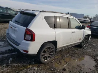 2017 Jeep Compass Sport with VIN 1C4NJCBB3HD102500, listed as a Copart auction lot 42285405 with Not Provided miles and Salvage Title. Bid and sale history available at carsss.com. Image 3.
