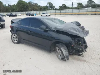 2019 Hyundai Elantra Preferred with VIN KMHD84LF6KU878072, listed as a Copart auction lot 76805244 with 0 mi miles and Non Repairable. Bid and sale history available at carsss.com. Image 4.