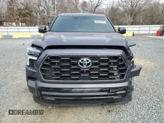 2023 Toyota Sequoia SR5 with VIN 7SVAAABAXPX017375, listed as a Copart auction lot 44241955 with 44,128 mi miles and Salvage Title. Bid and sale history available at carsss.com. Image 5.