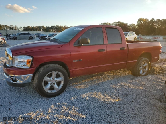 2008 Dodge Ram 1500 SLT with VIN 1D7HA18268J137130, listed as a Copart auction lot 80674984 with 202,979 mi miles and Salvage Title. Bid and sale history available at carsss.com. Image 1.