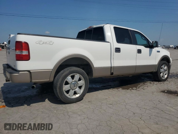 2006 Ford F-150 XLT with VIN 1FTPW14V16FB53159, listed as a Copart auction lot 61942235 with 251,336 mi miles and Salvage title. Bid and sale history available at DreamBid. Image 3.