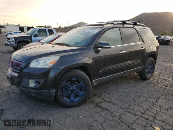 2008 Saturn Outlook XR z VIN 5GZEV23738J258528, wystawiony jako Copart lot #86137254 z przebiegiem 147 819 mil mil oraz Szkoda całkowita • Salvage title. Historia ofert i sprzedaży dostępna na DreamBid. Obrazek 1.