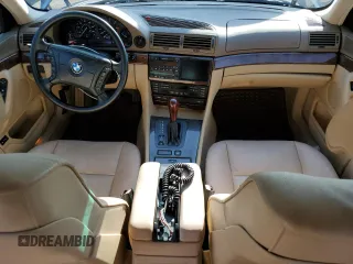 2001 BMW 7 Series 740iL with VIN WBAGH83451DP19708, listed as a Copart auction lot 54583965 with 125,982 mi miles and Clean Title. Bid and sale history available at carsss.com. Image 8.