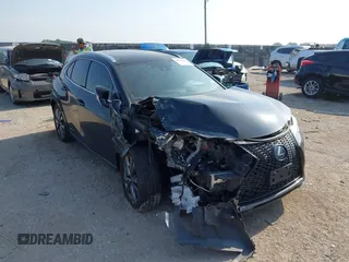 2022 Lexus UX 250h F Sport with VIN JTHR9JBHXN2058276, listed as a IAAI auction lot 42320129 with 83,439 mi miles and . Bid and sale history available at DreamBid. Image 1.