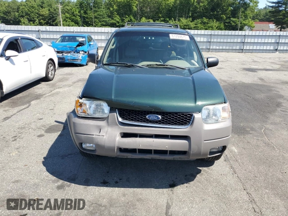 2002 Ford Escape XLT Choice with VIN 1FMCU04172KD00268, listed as a Copart auction lot 61284675 with 118,016 mi miles and Salvage title. Bid and sale history available at DreamBid. Image 5.